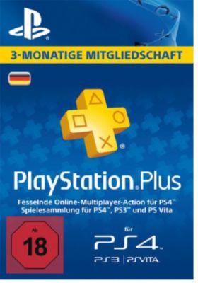 PS4 PlayStation Plus Live Card - 90 Tage, Sony | myToys