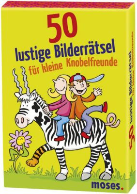 Image of Buch - 50 lustige Bilderrätsel Knobelfreunde (Kartenspiel) Kinder