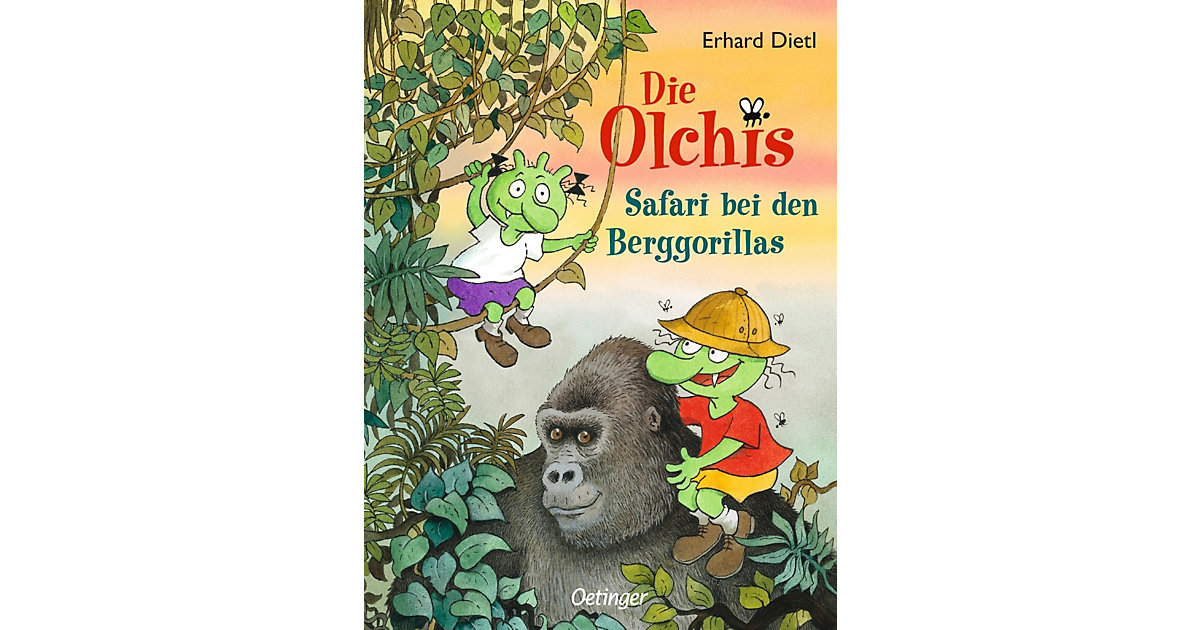 Buch - Die Olchis - Safari bei den Berggorillas