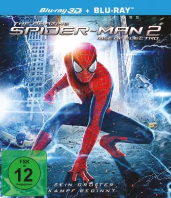 BLU-RAY The Amazing Spider-Man 2 - Rise of (3D Vers.) Hörbuch