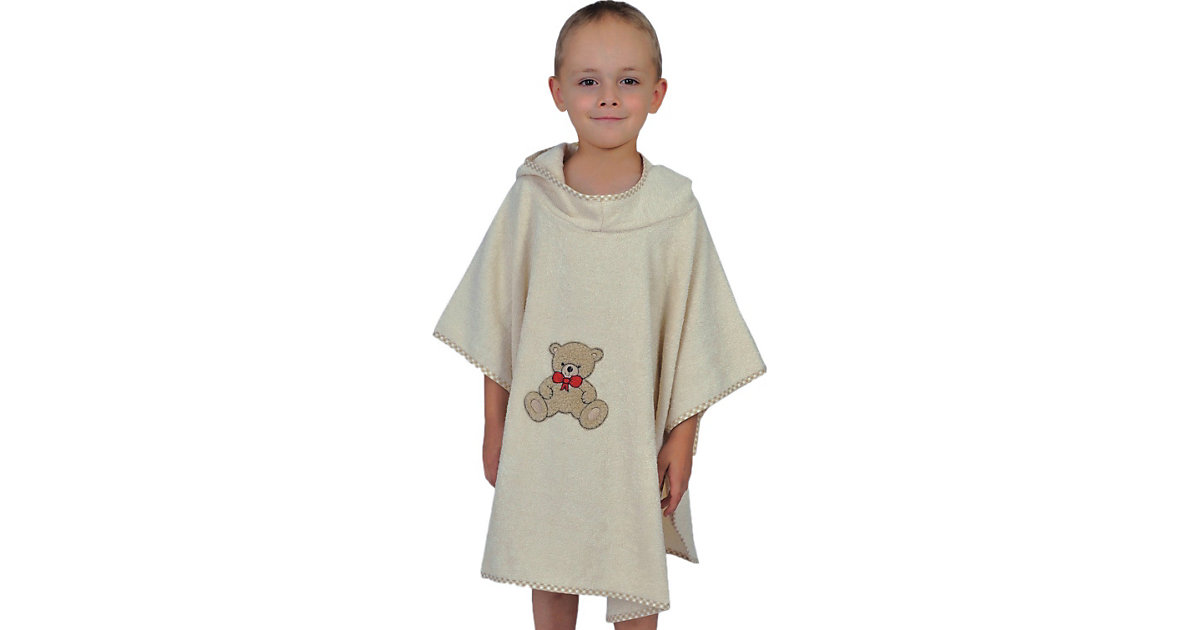 Wörner · Badeponcho Teddy II natur Bade-Poncho, 75 x 60 cm Gr. 60 x 75 Wörner · Badeponcho Teddy II natur Bade-Poncho, 75 x 60 cm Gr. 60 x 75