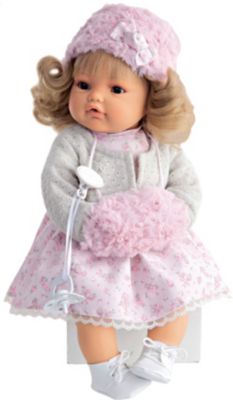 Кукла Белла в белом,  42 см, Munecas Antonio Juan