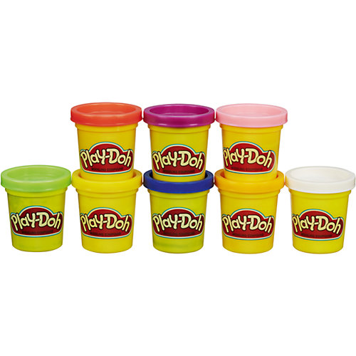 Набор пластилина Play-Doh, 8 банок от Hasbro