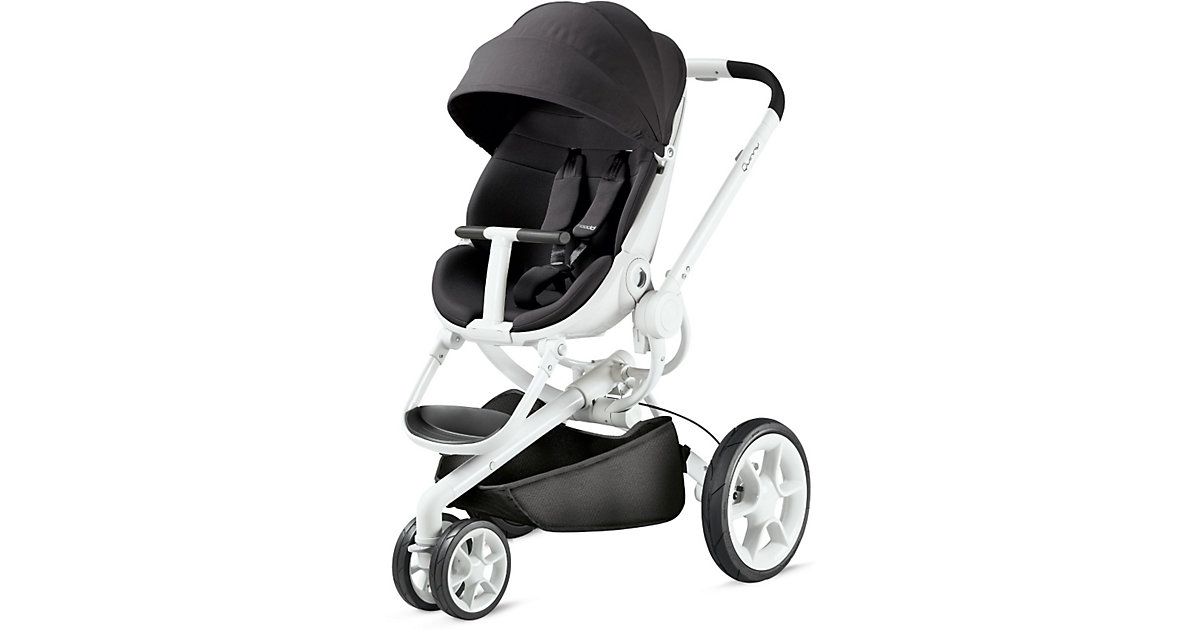 Quinny · Quinny Kinderwagen Moodd Black Irony - weißes Gestell Quinny · Quinny Kinderwagen Moodd Black Irony - weißes Gestell