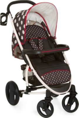Shopper Malibu XL, dots black schwarz