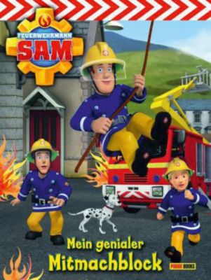 Buch - Feuerwehrmann Sam: Mein genialer Mitmachblock