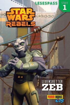 Buch - Star Wars Rebels Lesespa - Lebensretter Zeb