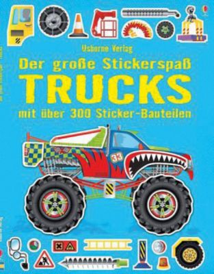 Buch - Der groe Stickerspa: Trucks