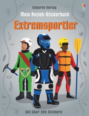 Buch - Mein Anzieh-Stickerbuch: Extremsportler