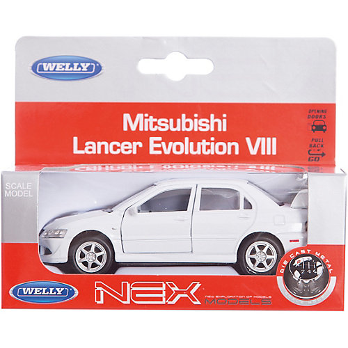 Модель машины 1:34-39 MITSUBISHI LANCER EVOLUTION VIII., Welly от Welly