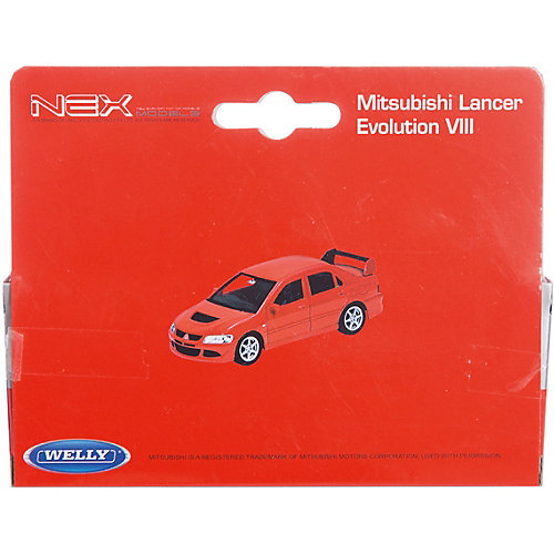 Модель машины 1:34-39 MITSUBISHI LANCER EVOLUTION VIII., Welly от Welly