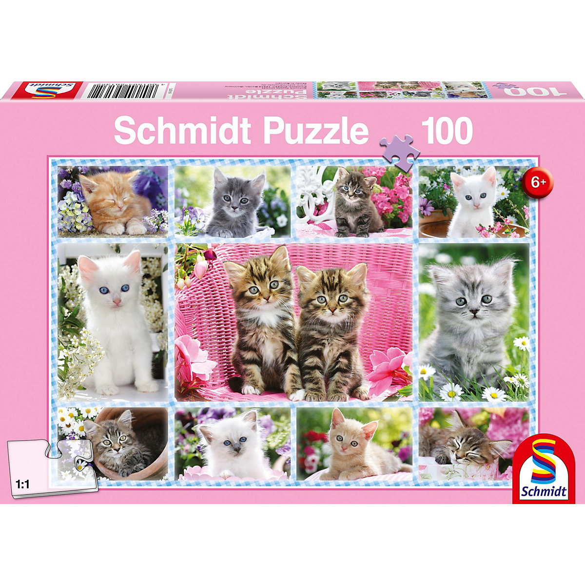 Schmidt Spiele Katzenbabies 100 Teile