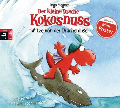 Buch - Der kleine Drache Kokosnuss: Witze von der Dracheninsel, Audio-CD