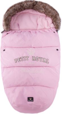 Конверт зимний с опушкой Petit Royal Pink, Elodie Details