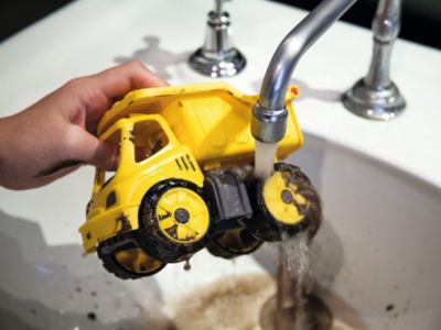 POWER WORKER Mini Kipper, 16 cm 2