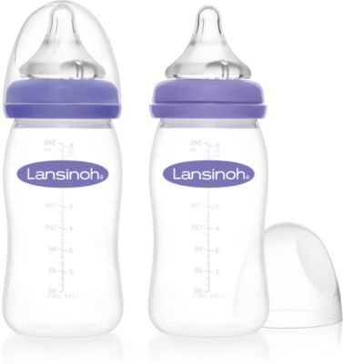Babyflaschen Baby Zubehör 150/250 ml weiß 7-teilig 4 Saugflaschen Schnuller 