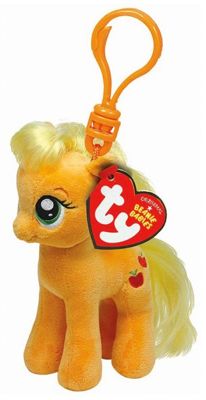 Пони Эпл Джек на брелке, 15 см, My little Pony, Ty