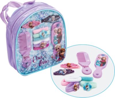 Haarschmuck-Set im Rucksack Disney Princess Frozen lila Mädchen Kinder
