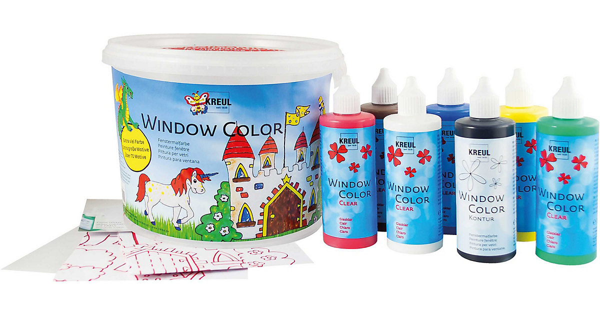Hobby Line Window Color Power Pack, 9-tlg.