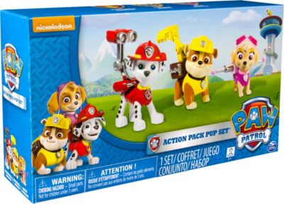 Neu Set of 7 Paw Patrol Pup Deluxe Spiel Figuren Spielzeug Spielfiguren DE  2021 