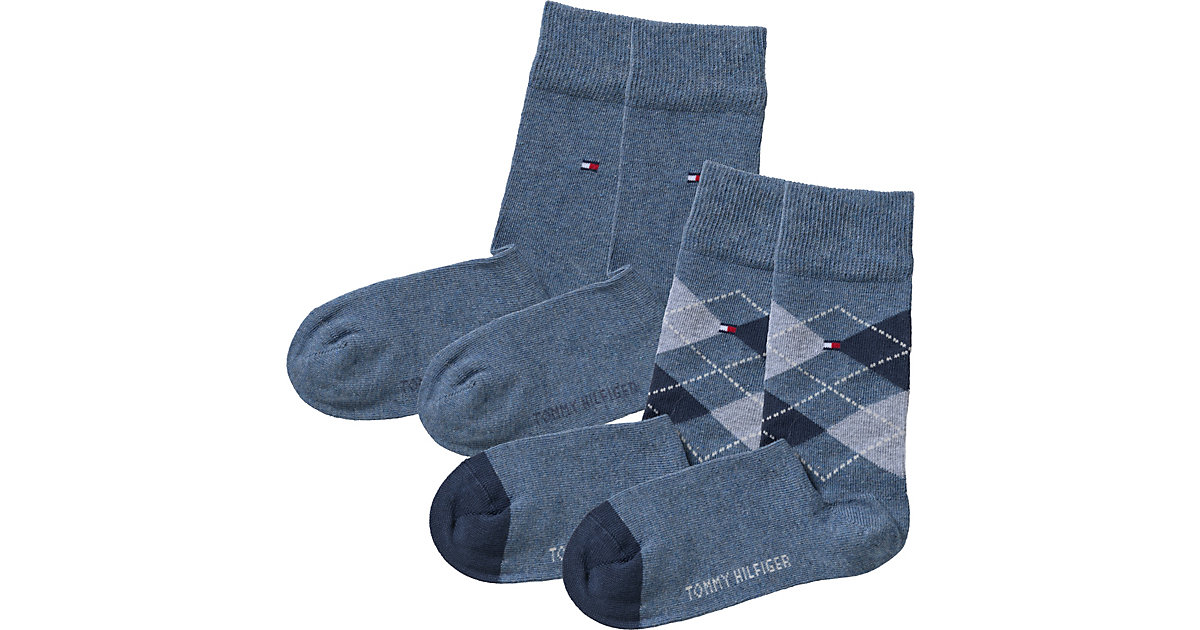 Tommy Hilfiger · TOMMY HILFIGER Doppelpack Kinder Strümpfe Gr. 27-30 Jungen Kinder Tommy Hilfiger · TOMMY HILFIGER Doppelpack Kinder Strümpfe Gr. 27-30 Jungen Kinder