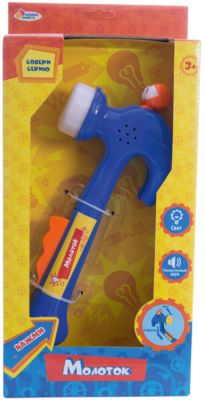 Молоток "Фиксики",  со светом и звуком, Играем вместе