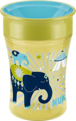 Trinkbecher Magic Cup, PP, 250 ml, Elefant, NUK | myToys