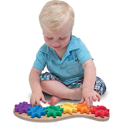 Игрушка "Гусеница с шестеренками", Melissa & Doug от Melissa & Doug