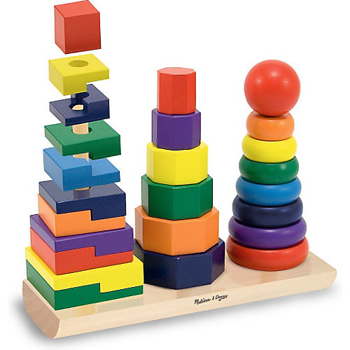 Геометрическая пирамидка, Melissa & Doug от Melissa & Doug