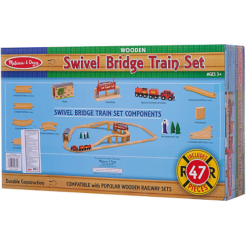 Дорога с вращающимся мостом, Melissa & Doug от Melissa & Doug