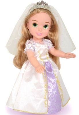 Кукла "Рапунцель в свадебном платье"
