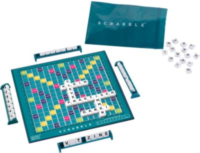 Mattel Games Scrabble Kompakt, Gesellschaftsspiel, Brettspiel, Reisespiel,  Mattel Games | Mytoys