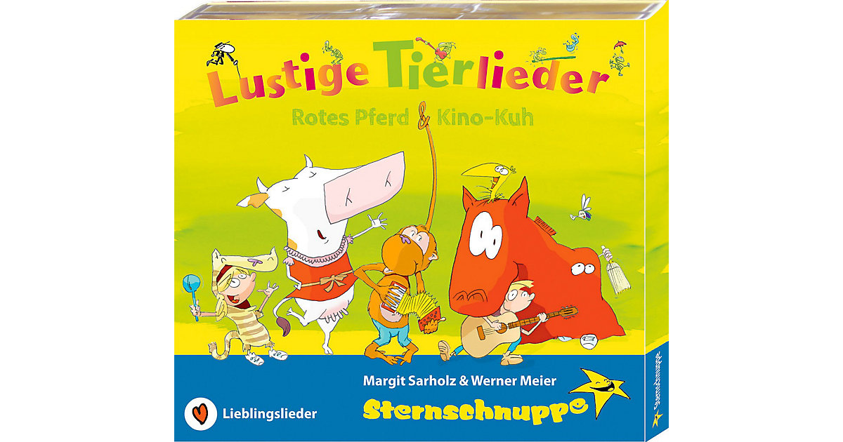 CD Sternschnuppe - Lustige Tierlieder Hörbuch