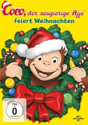 Dvd Coco Der Neugierige Affe Feiert Weihnachten Universal Mytoys