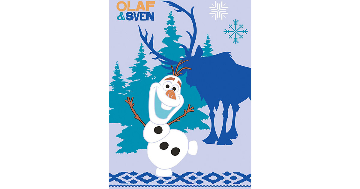 Kinderteppich Die Eiskönigin, Olaf & Sven, 95 x 133 cm Kinderteppich Die Eiskönigin, Olaf & Sven, 95 x 133 cm