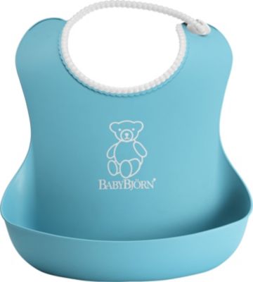 Мягкий нагрудник с карманом, BabyBjorn, бирюзовый