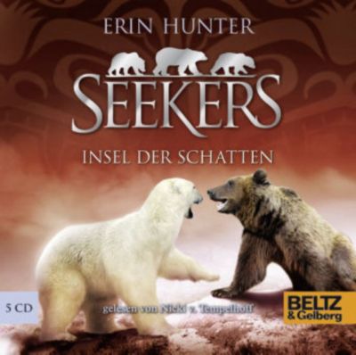 Seekers: Insel der Schatten, 5 Audio-CDs Hrbuch