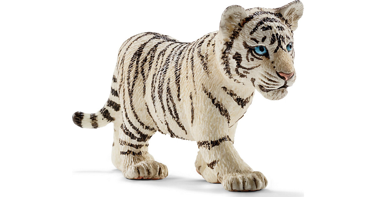 Spielzeug/Sammelfiguren: Schleich Schleich Wild Life 14732 Tigerjunges, weiß