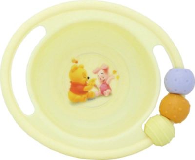 Миска-погремушка с резинкой против скольжения, Винни Пух