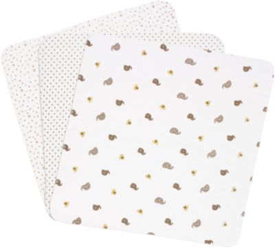 Moltontuch, beige, 3er Pack 2