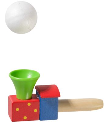 Pusteball Zug Holz, 3 Stück 2