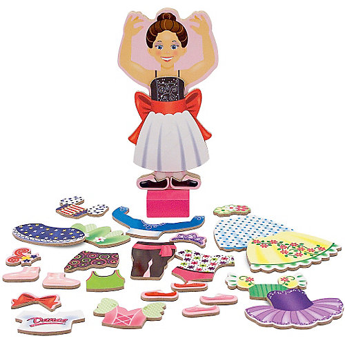 Магнитная игра "Переодень Нину балерину", Melissa & Doug от Melissa & Doug