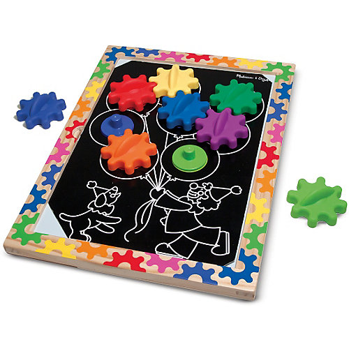Колесики на магнитах в рамке, Melissa & Doug от Melissa & Doug