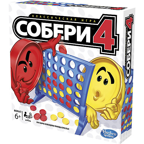 Игра "Собери 4", Hasbro от Hasbro
