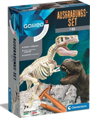 Ausgrabungs-Set T-Rex & Triceratops, Clementoni 69408 Galileo Science 