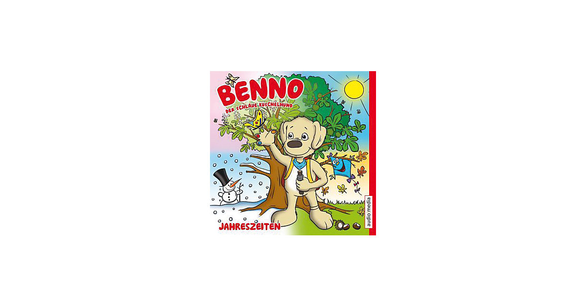 Benno, der schlaue Kuschelhund: Jahreszeiten, 1 Audio-CD Hörbuch