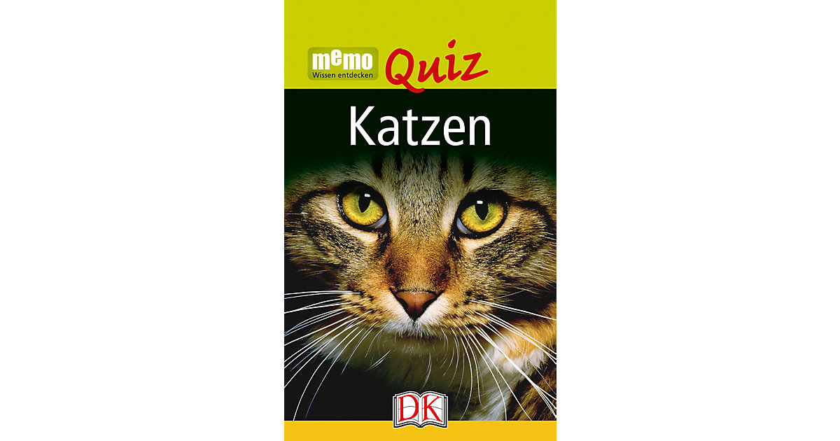 Buch - memo Quiz: Katzen