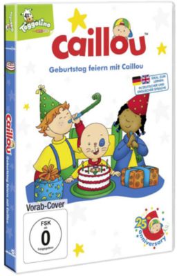 DVD Geburtstag feiern mit Caillou Hrbuch