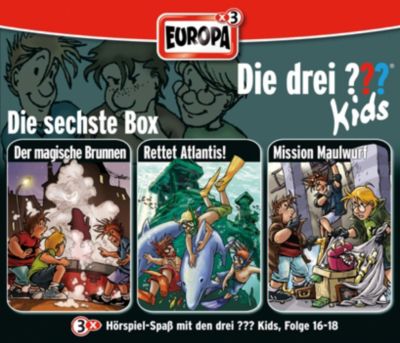 CD Die Drei ??? Kids 06 - 3er Box Hörbuch