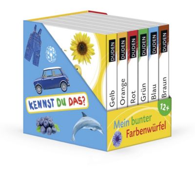 Buch - Duden Kennst du das? Mein bunter Farbenwrfel, 6 Bcher